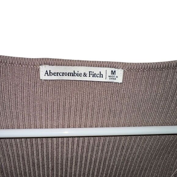 abercrombie Long-Sleeve V-Neck Sweater Bodysuit - new with tags - Picture 13 of 13